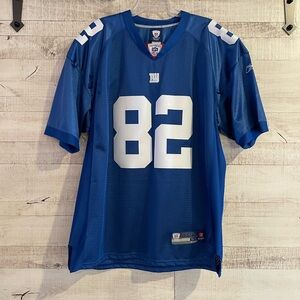 Reebok New York Giants On Field Authentic Mario Manningham Jersey